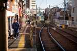 Tokyo - Toden - remaining fragment of Tokyo tramways