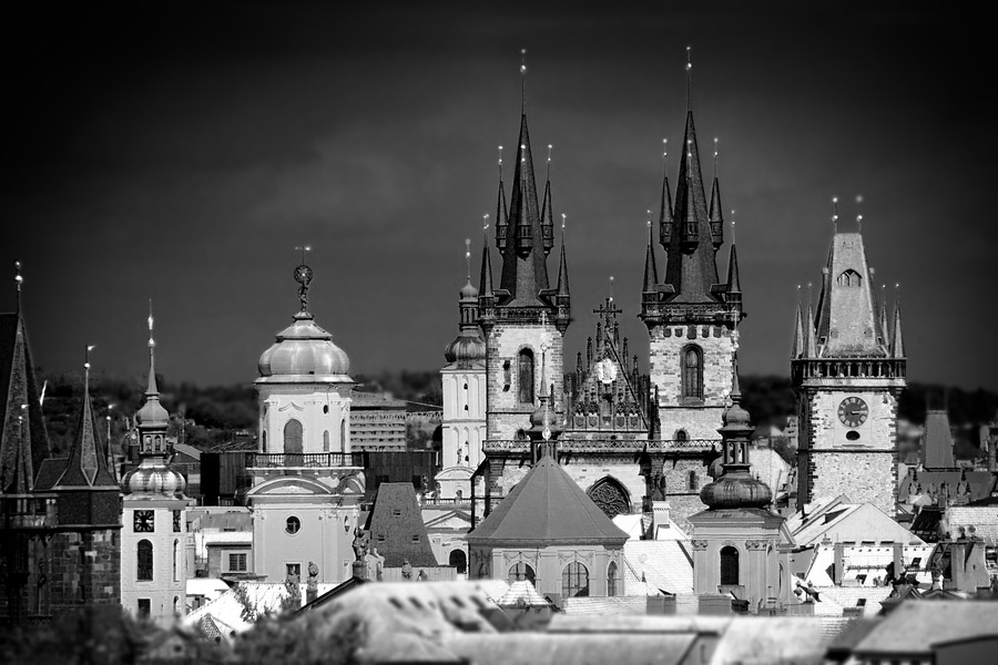 Prague towers / Prask ve