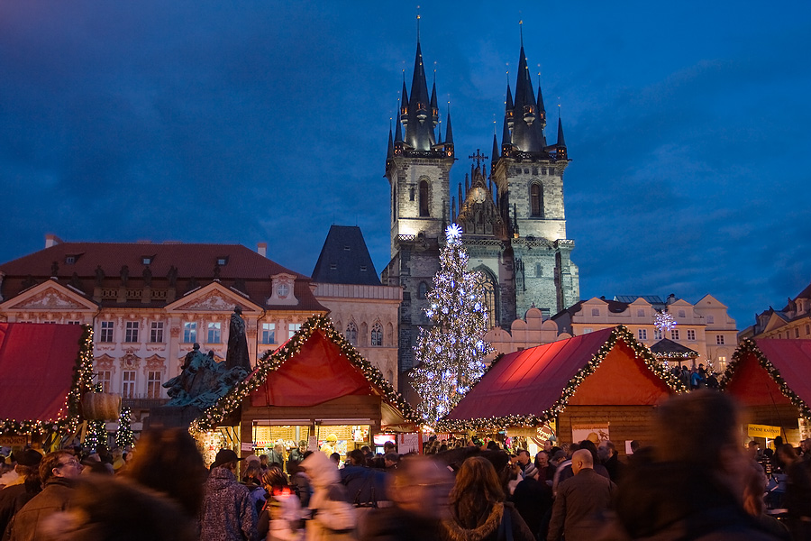 Praha, Old Town Square - The Christmass market
